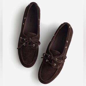 Madewell | The Jamie Boat Shoe in Dark Carob